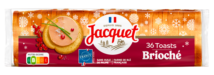Toasts Ronds Brioché